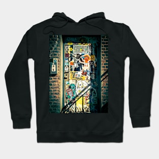 New York Street Graffiti Sticker Art Hoodie